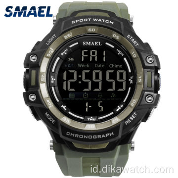 SMAEL Brand Mens Sports Watches Pria Militer Multifungsi